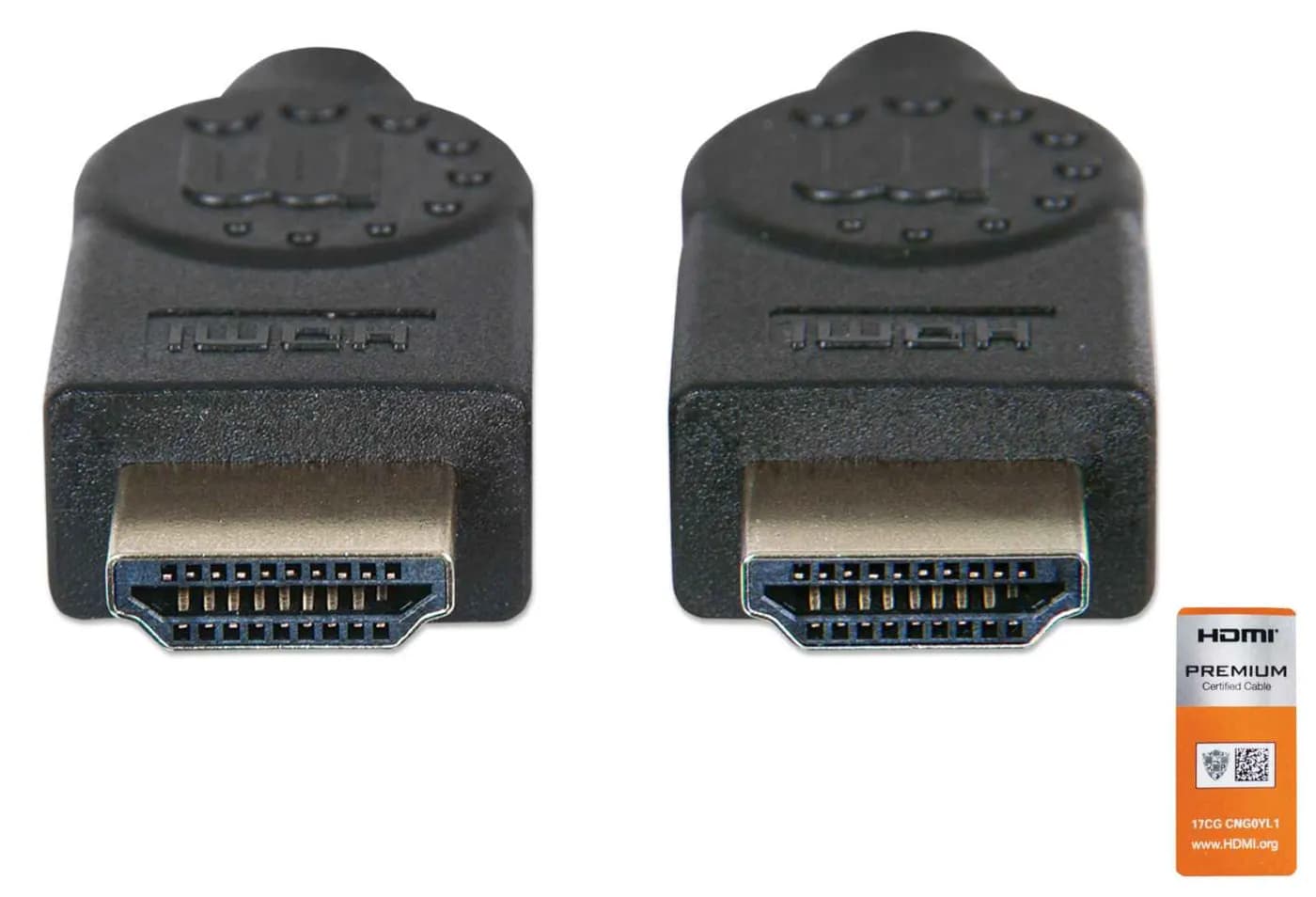 Manhattan Cable HDMI de Alta Velocidad con Canal Ethernet, Versión Pre 4