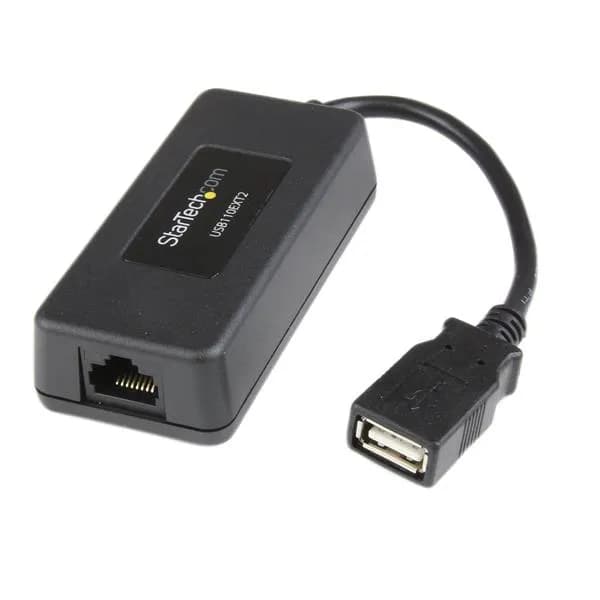 StarTech.com Extensor USB de 1 Puerto a través de Cable Cat5 / Cat6 Et 2