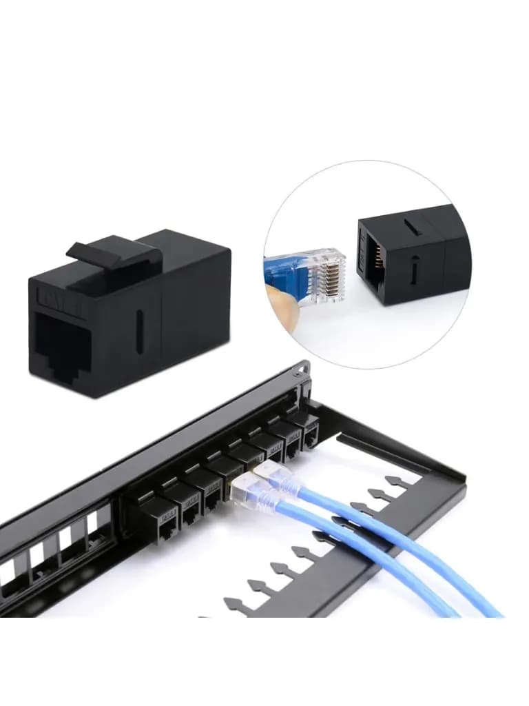 SAXXON M226 - Cople RJ45 / RJ45 Hembra a RJ45 hembra / CAT 6 / Color n 3