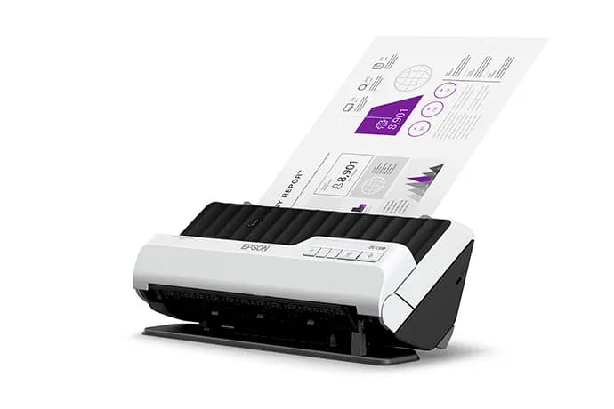 Epson DS-C330 Escáner alimentado con hojas Negro, Gris 4
