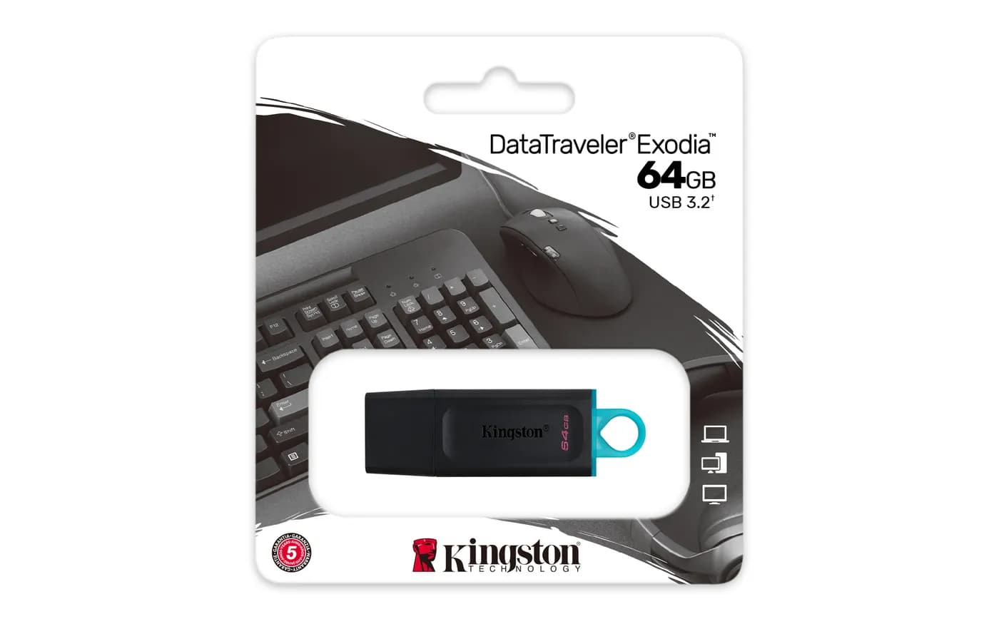 64GB USB3.2 Gen 1 DataTraveler 6