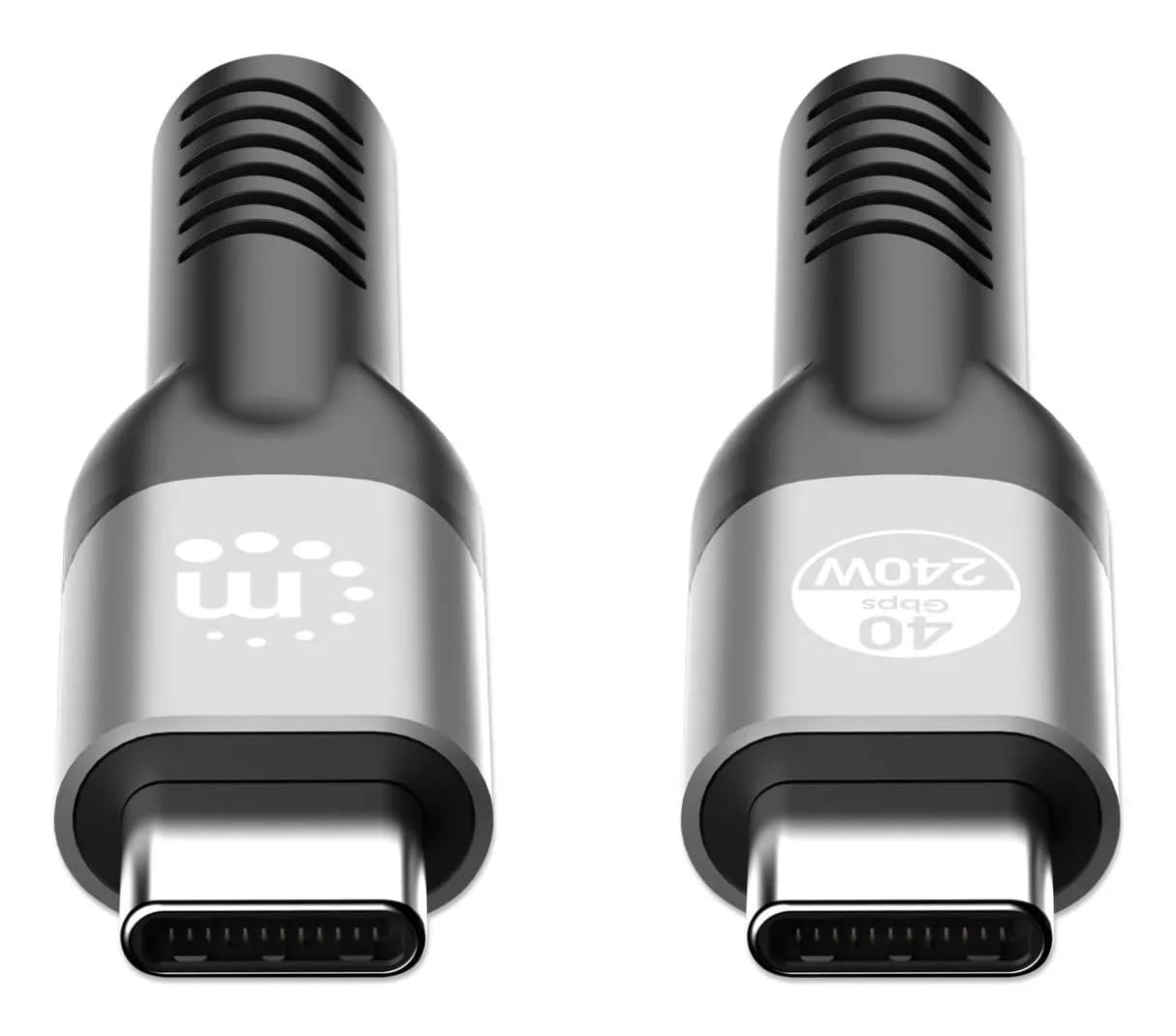 Manhattan USB-C macho a USB-C macho, 2 m (7 ft), USB4 Gen 3x2, 8K@60Hz 4