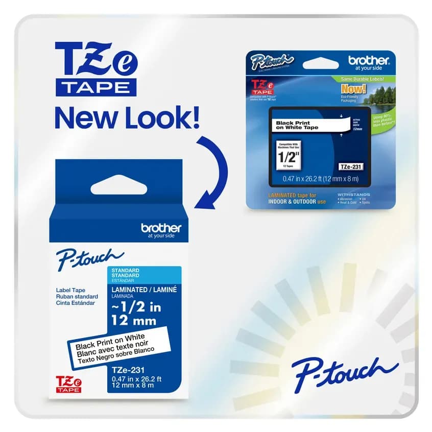 Brother TZEFX251G