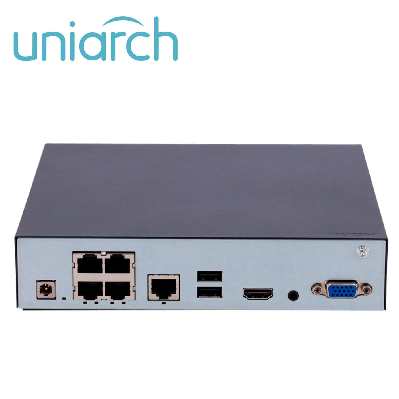 NVR UNIARCH 4 CANALES NVR-104S3-P4-ECO / PLUG&PLAY / 6 MP/ CAPACIDAD 1 3