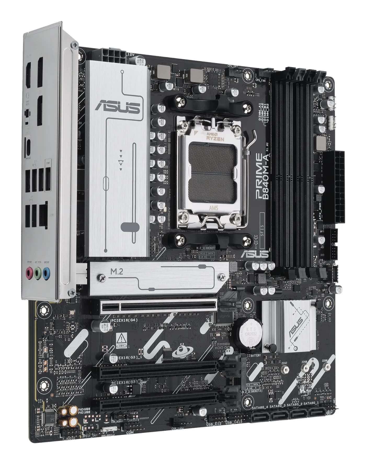 ASUS PRIME B840M-A placa base AMD B840 Enchufe AM5 Micro ATX 2