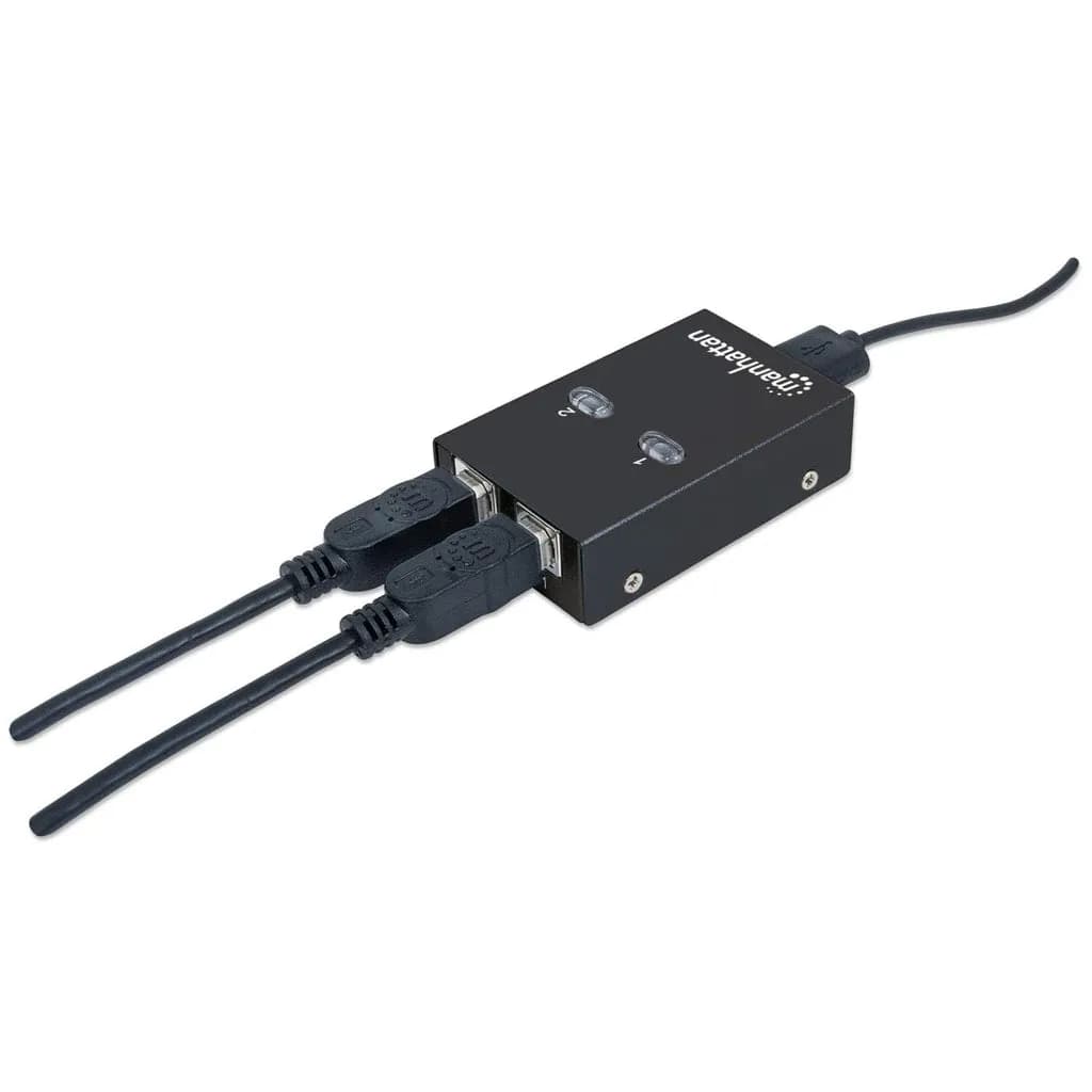 Manhattan Switch Automático para compartir dispositivos USB de Alta Ve 6