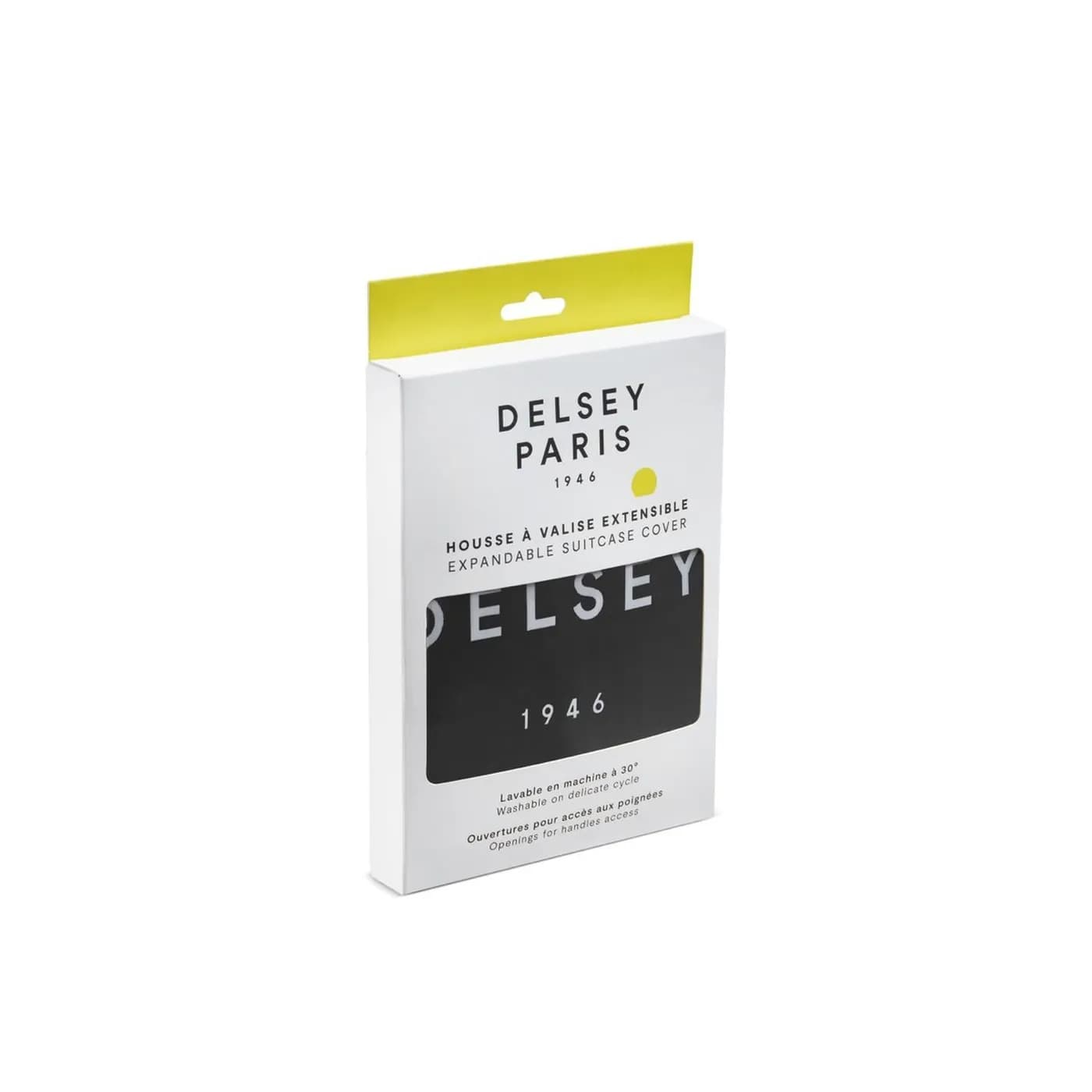 DELSEY FUNDA GRANDE PARA MALETA DE VIAJE, NEGRA 5
