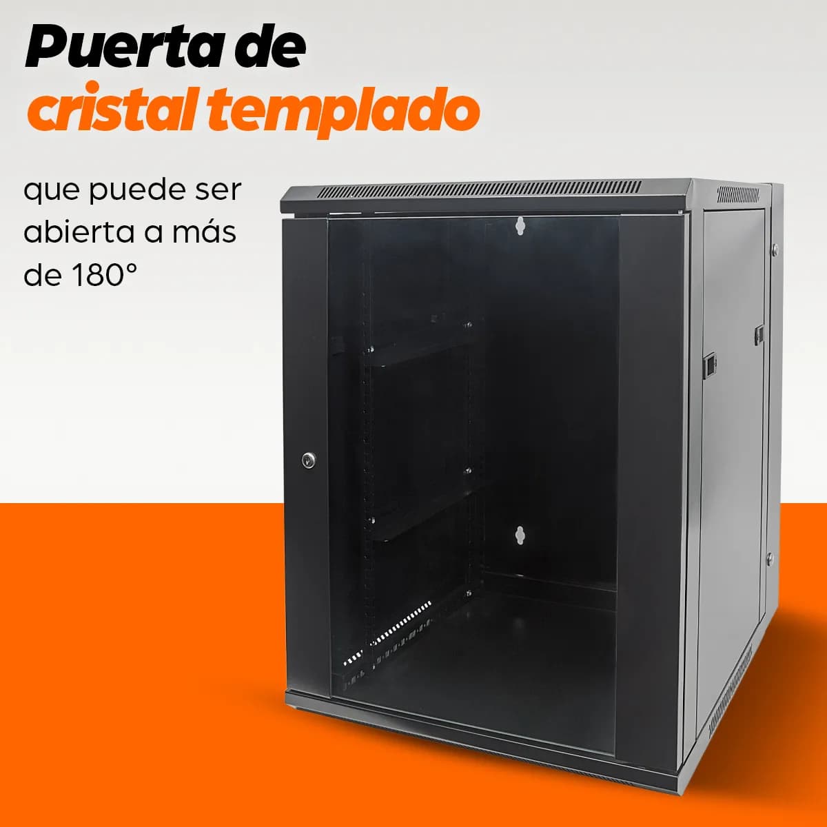 Intellinet 711845 armario rack 9U Bastidor de pared Negro 10