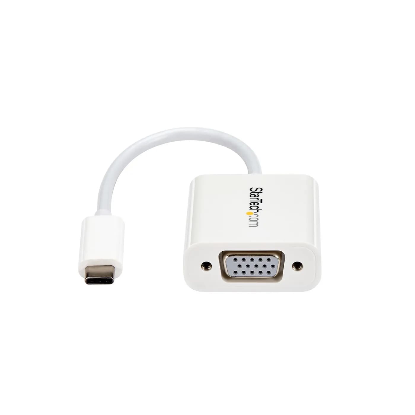 StarTech.com Adaptador USB-C a VGA - Blanco 7