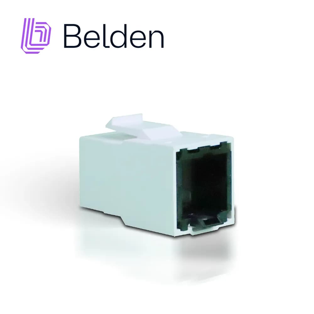 CONECTOR MODULAR JACK CAT6+ RJ45 BELDEN RV6MJKUEW-S1 / REVCONNECT / IN 2