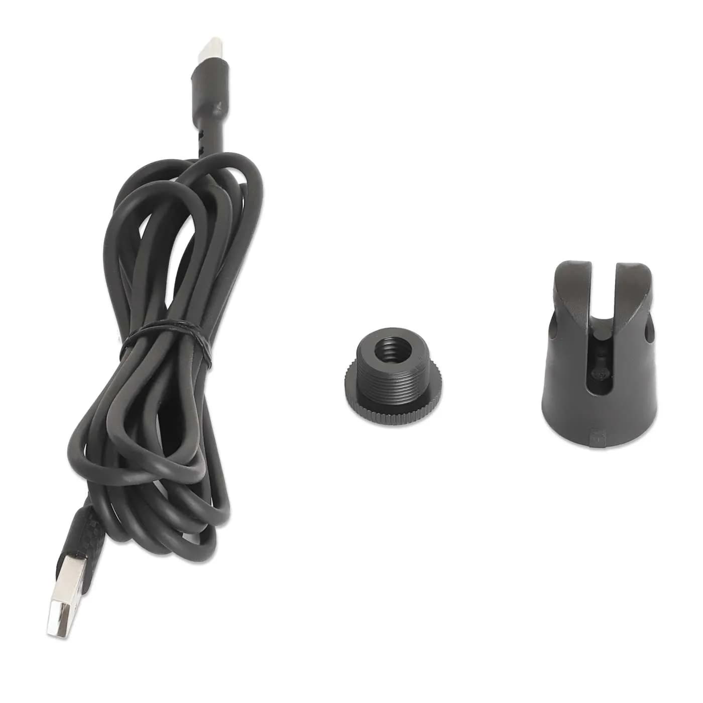 Manhattan 102674 micrófono Negro Micrófono para PC 12