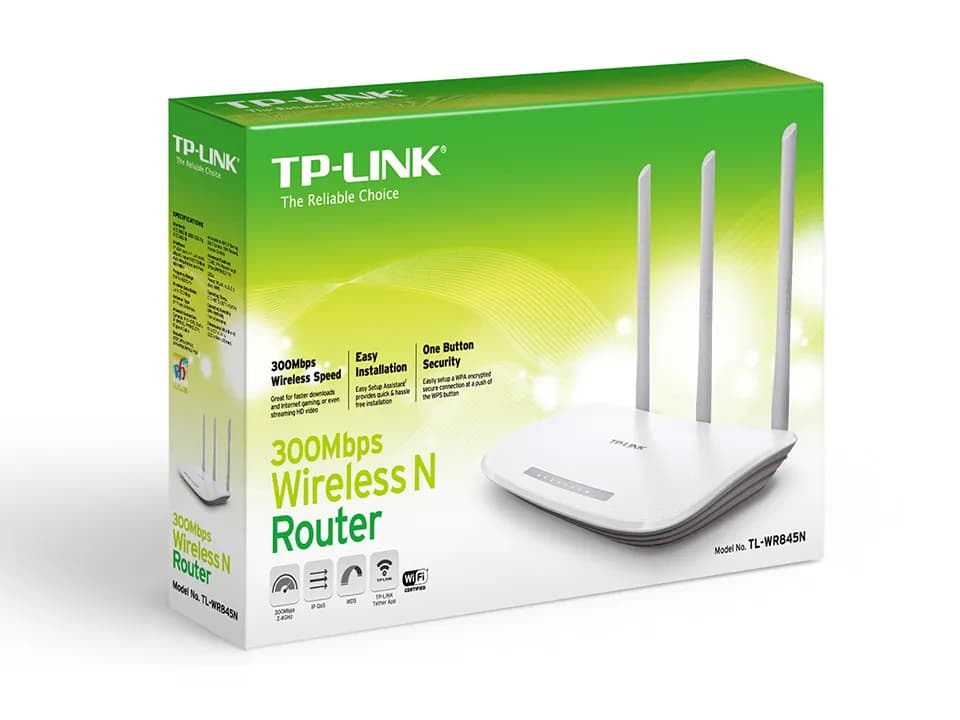 TP-LINK ROUTER WI-FI  N300 MBPS  ROUTER / TL-WR845N 5