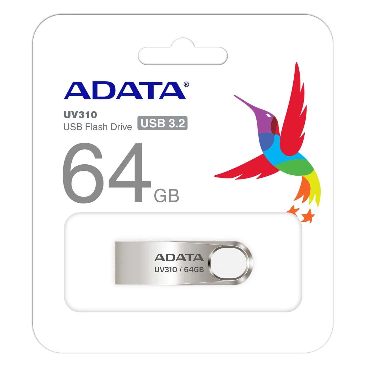ADATA AUV210-64G-RGD unidad flash USB 64 GB USB tipo A 2.0 Beige 5
