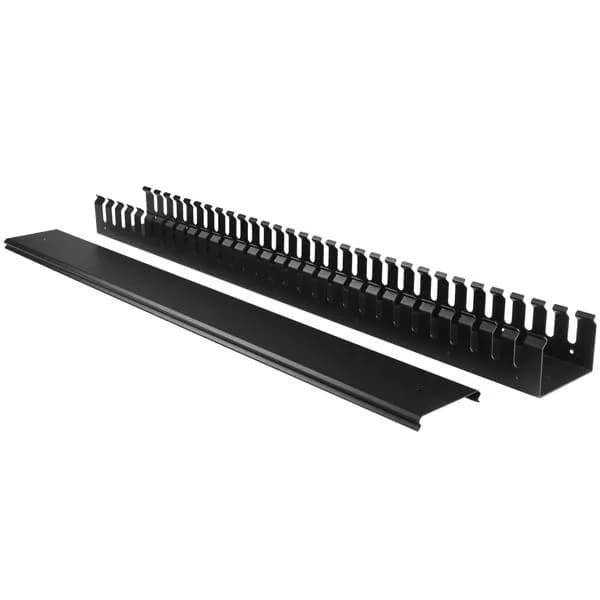 StarTech.com Organizador Vertical de Cableado con Lengüetas - 0U - 91c 2