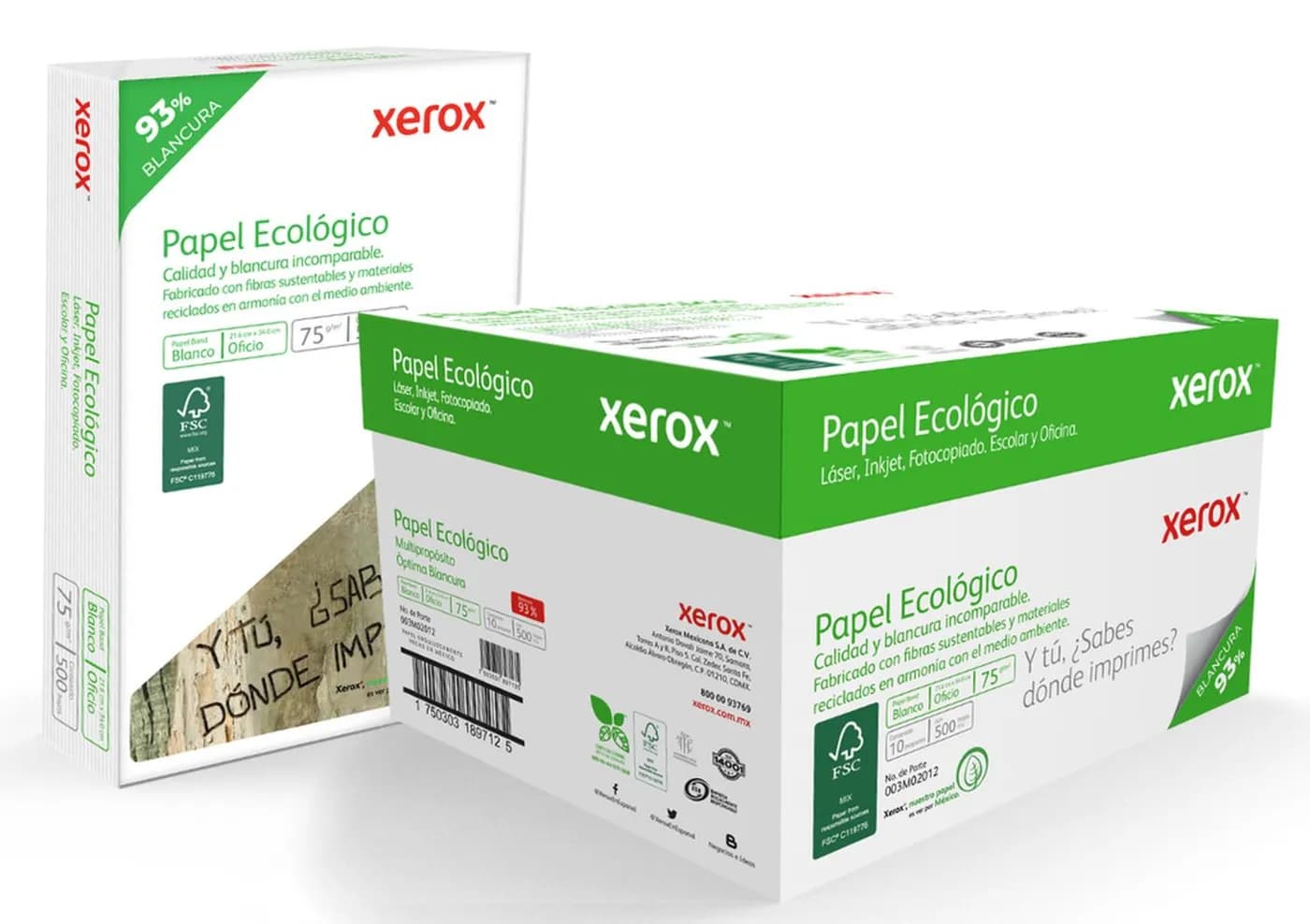 Xerox Papel 3M2012 CAJA
