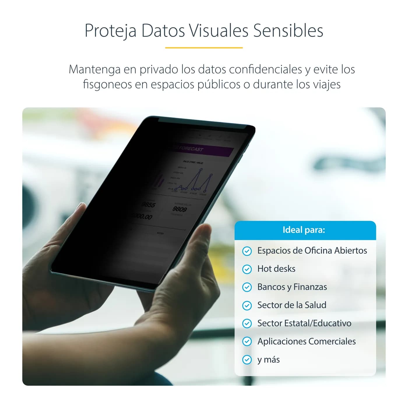 StarTech.com 129IP-PRIVACY-SCREEN filtro para monitor 32.8 cm (12.9")  11