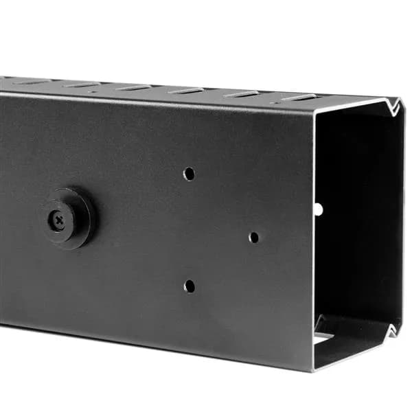 StarTech.com Organizador Vertical de Cableado con Lengüetas - 0U - 91c 5
