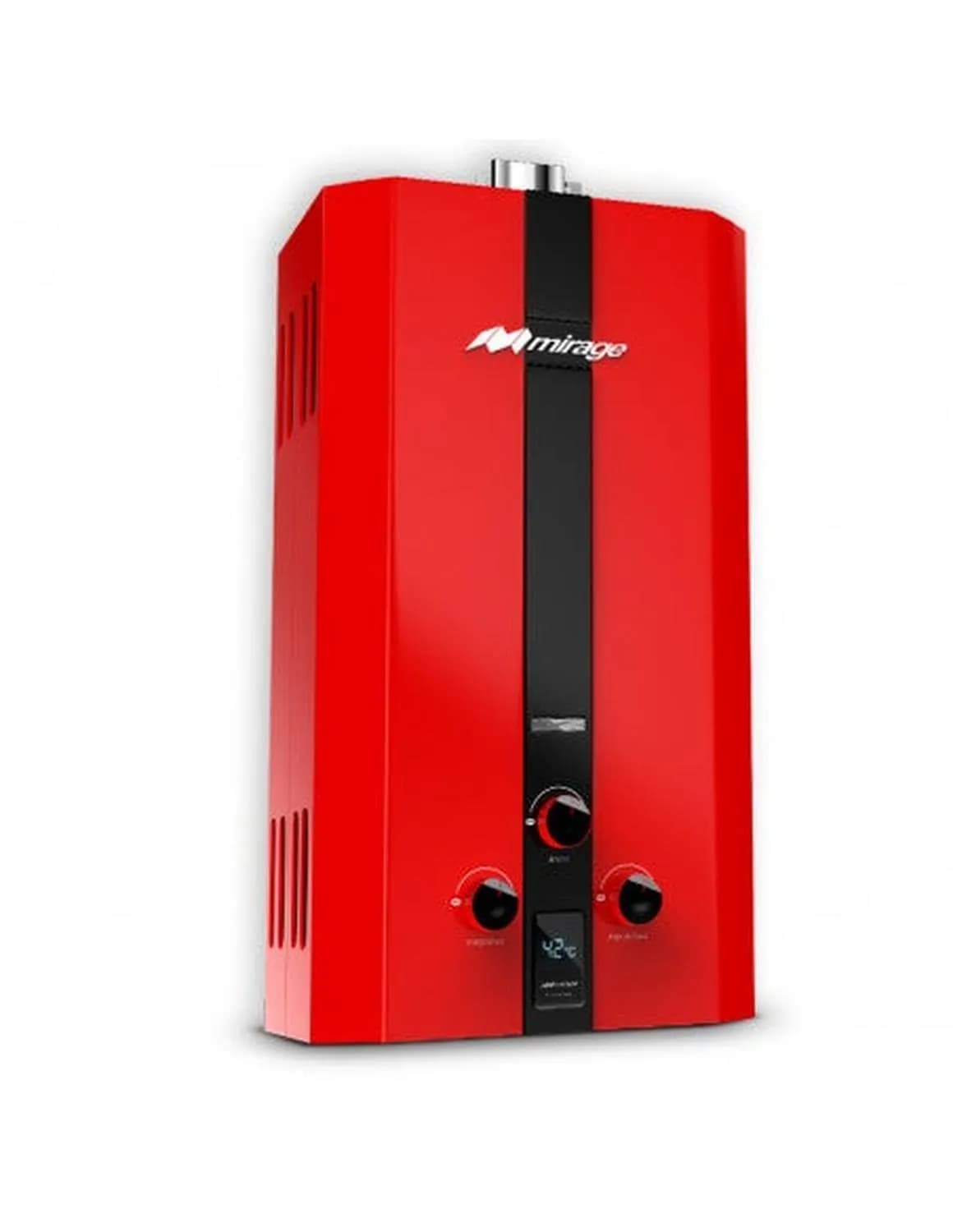 MIRAGE BOILER MBF10BB GAS LP,SERIE FLUX,10L/MIN, COLOR ROJO 3
