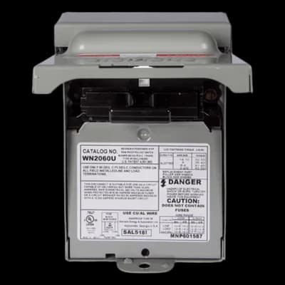 Interruptor de seguridad / 2 polos 60A / NEMA 3R exterior / 10kA / 240
