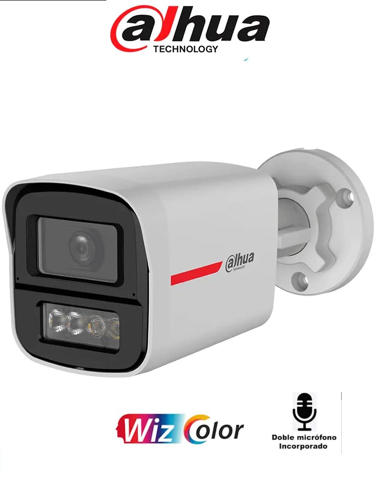 DAHUA DH-HAC-HFW1249XN-A-PRO -Cámara Bullet HDCVI 2MP WizColor/HDCVI X